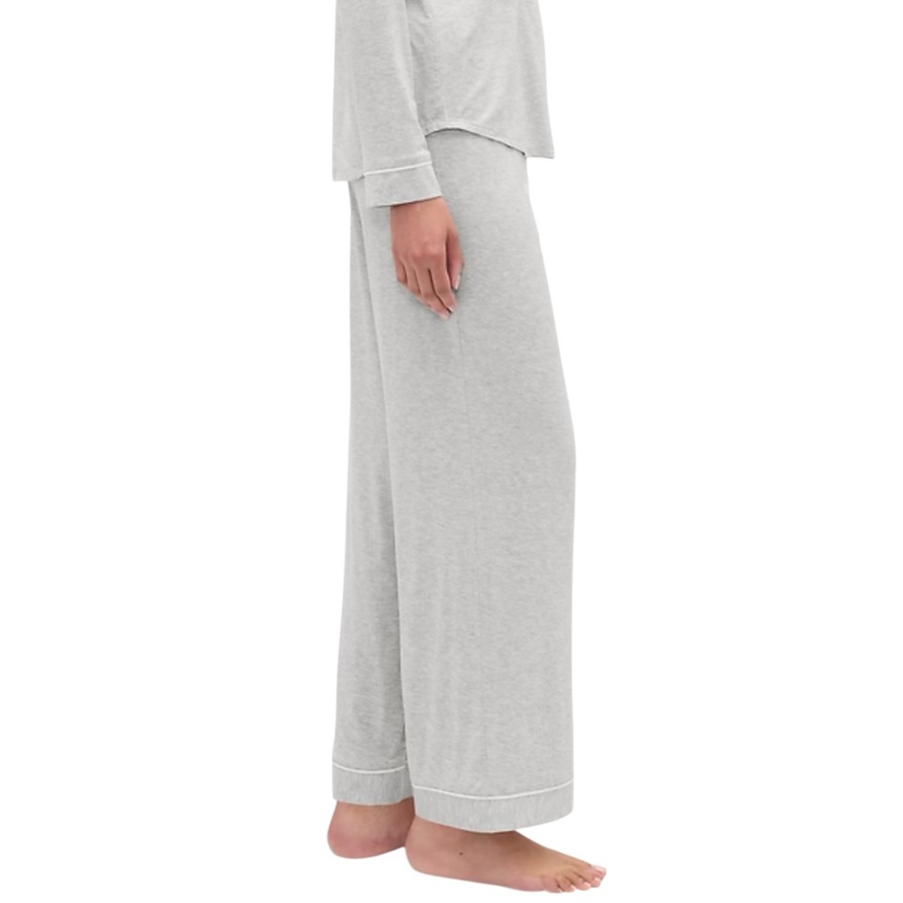 GAP Softest Modal Women's XL Soft Gray Pajama Set NWT - Picture 8 of 16